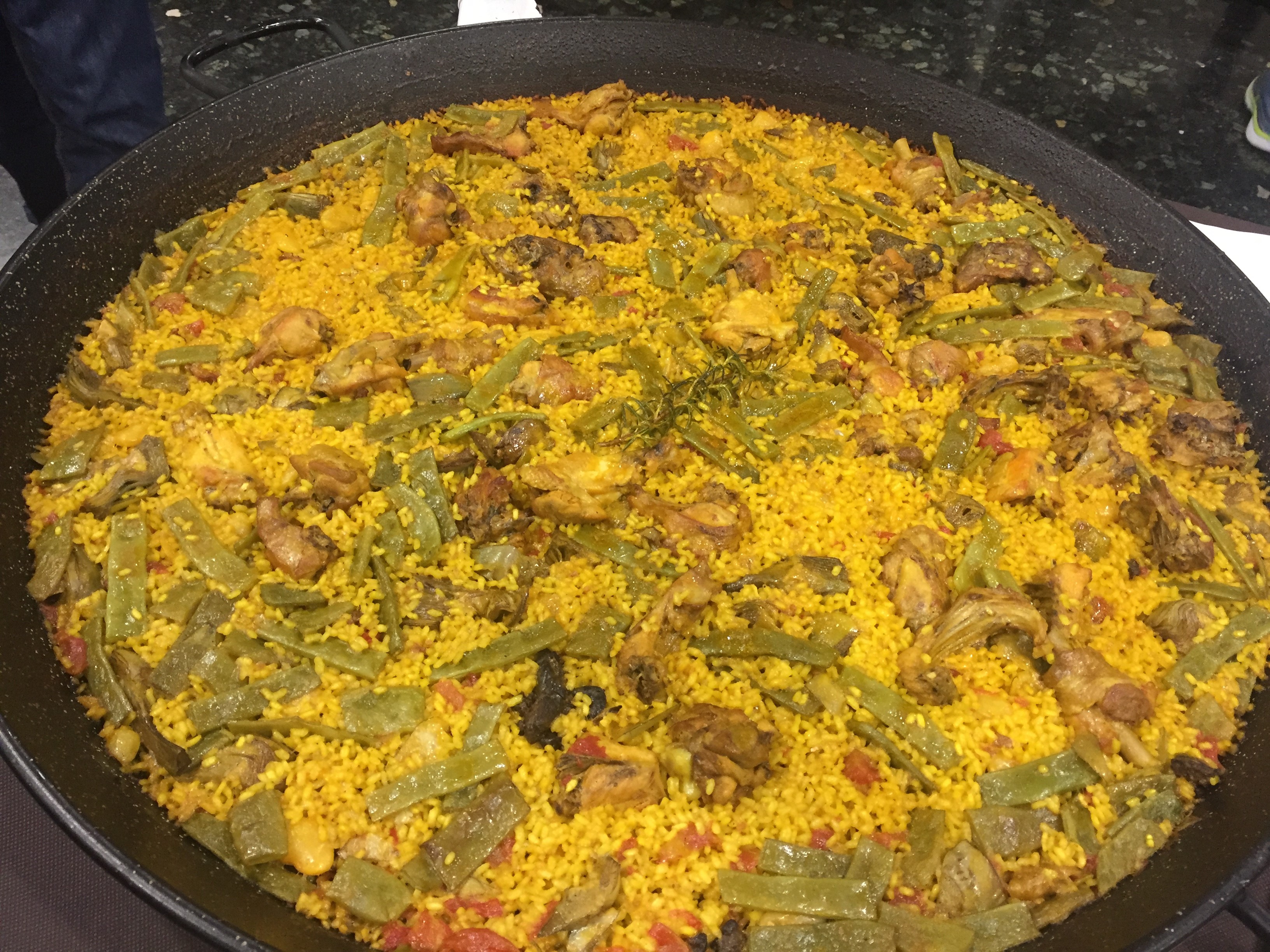 Paella ganadora Mañas primer plano