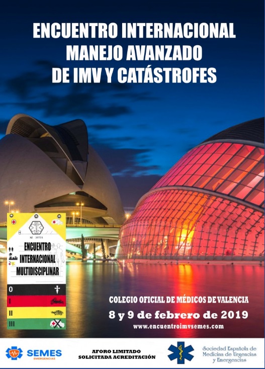 póster emergencias en ICOMV 8 Y 9 de febrero