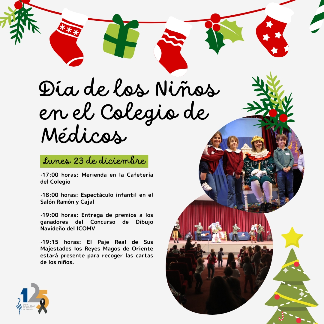 Copia de Cartel de Navidad Talleres Manualidades Fotográfico Rojo Verde