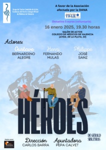 Obra de teatro "HÉROES" @ Ilustre Colegio Oficial de Médicos de Valencia | València | Comunidad Valenciana | España